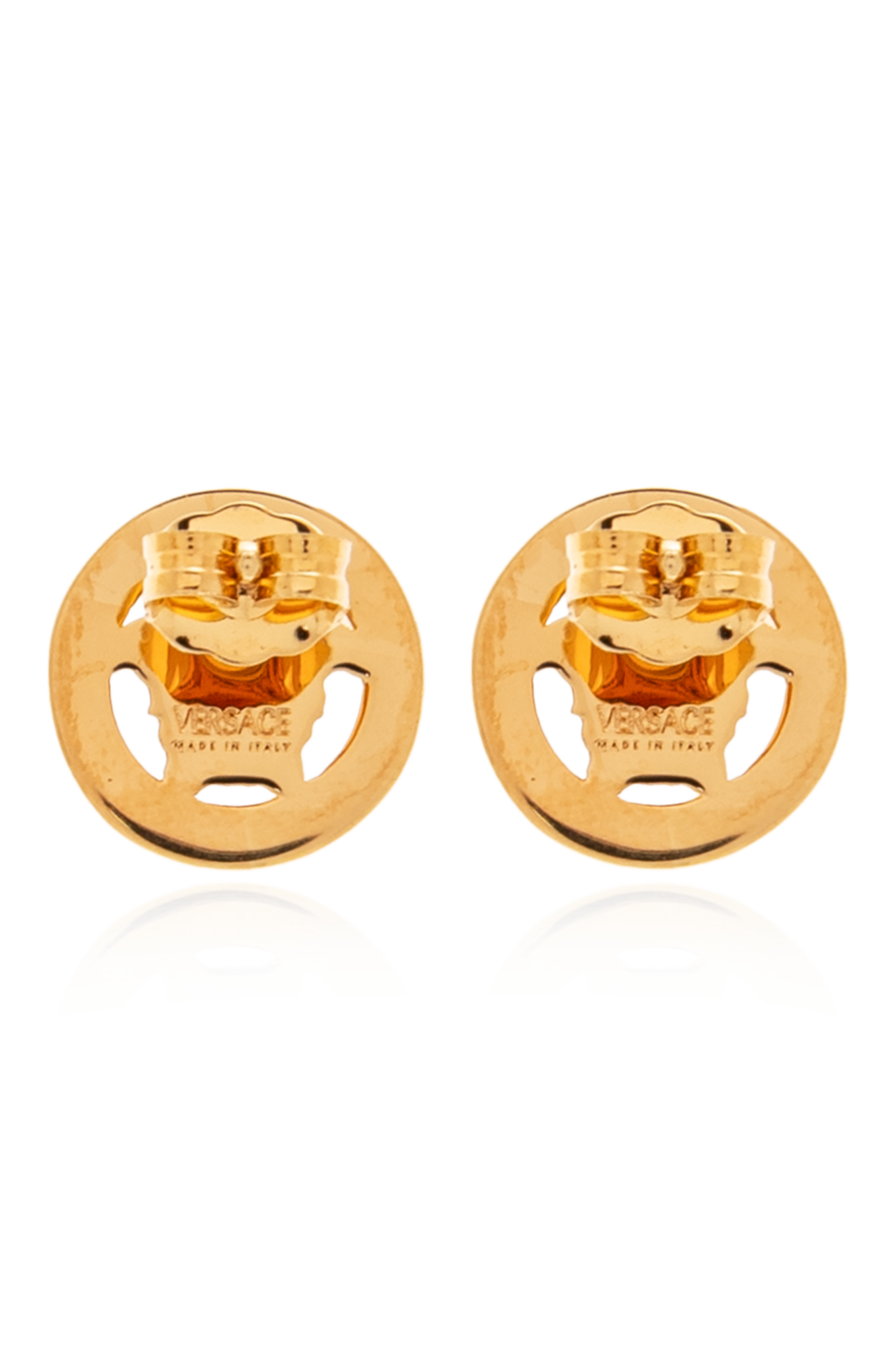 Versace Earrings with Medusa Head | Men's | Vitkac